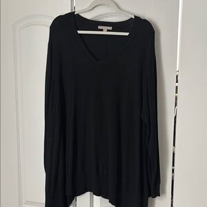 Woman Within Soft Stretchy Tunic Lightweight Knit Pullover Sweater 22/24 1X